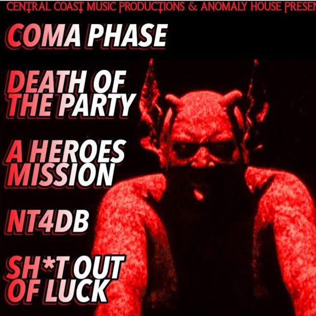 805! COMA PHASE / DEATH OF THE PARTY  "Coma Phase Tour" Get Ready Playlist