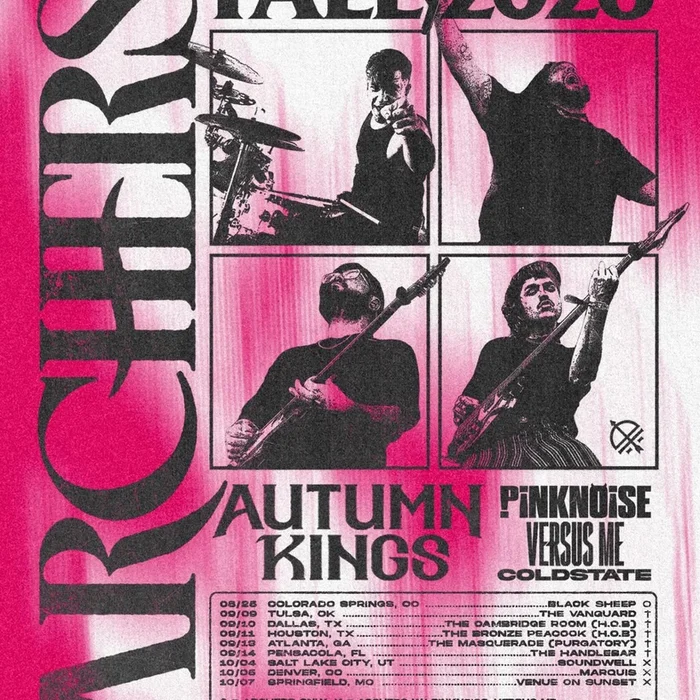 ARCHERS FALL 2026 US SETLIST PLAYLIST