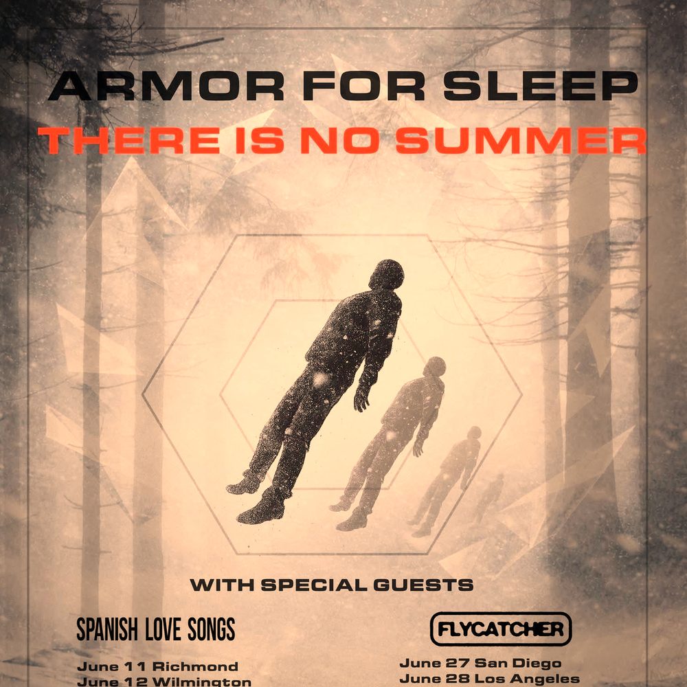 ARMOR FOR SLEEP THERE IS NO SUMMER US 2026 Setlist Playlist