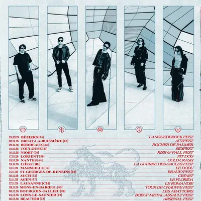 ASHEN CHIMERA TOUR PART. 3 EUROPE 2026 SETLIST PLAYLIST
