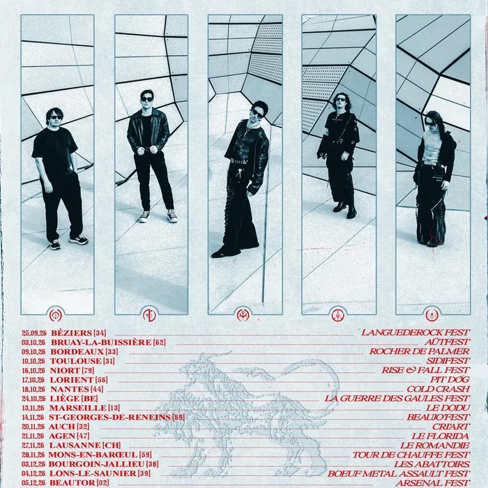 ASHEN CHIMERA TOUR PART. 3 EUROPE 2026 SETLIST PLAYLIST