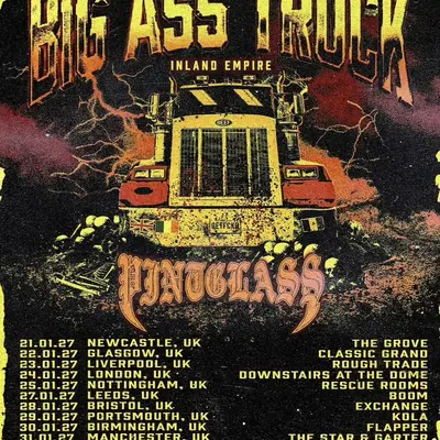 BIG ASS TRUCK INLAND EMPIRE UNITED KINGDOM 2027 SETLIST PLAYLIST