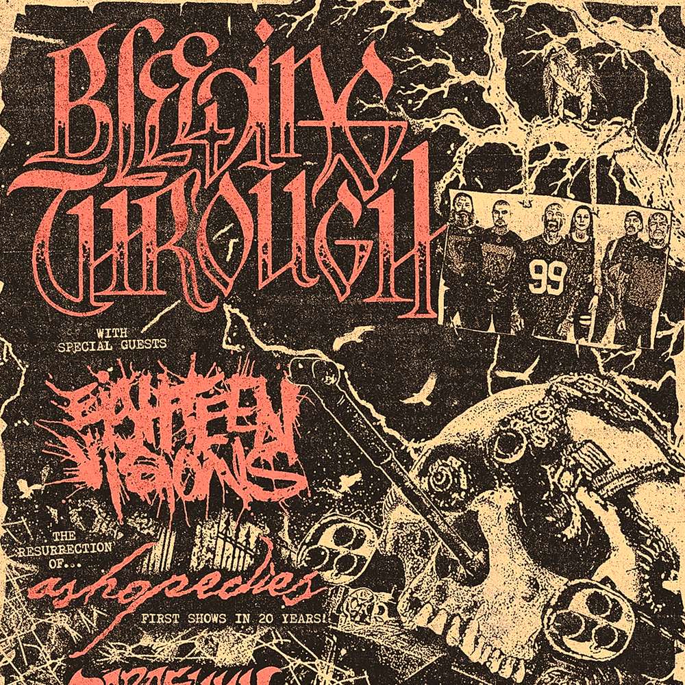 BLEEDING THROUGH SO.CAL. 2026 SETLIST PLAYLIST