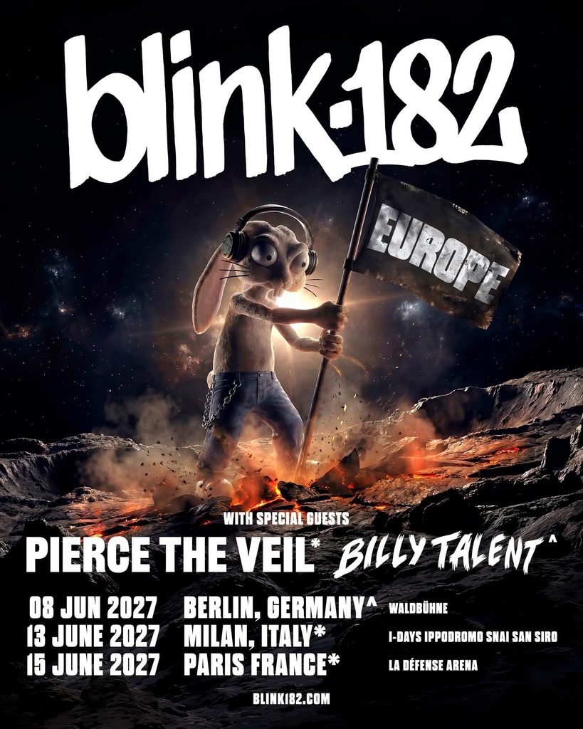 BLINK-182 EUROPE 2027 Setlist Playlist