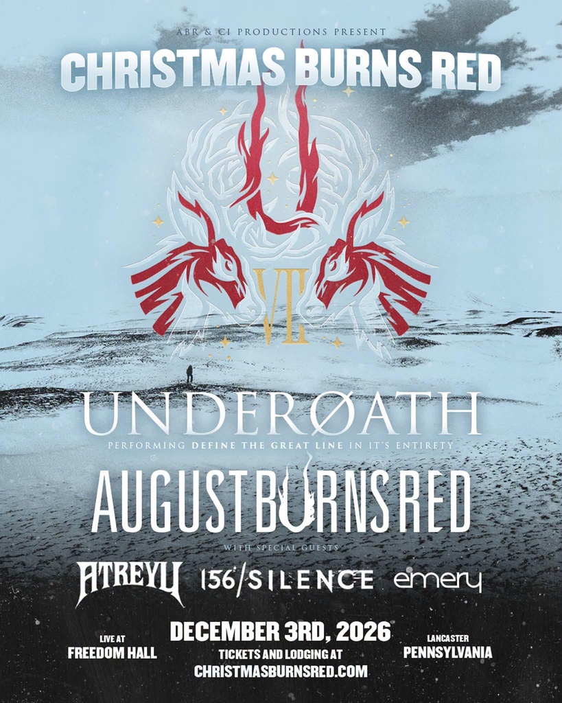 CHRISTMAS BURNS RED 2026 SETLIST PLAYLIST