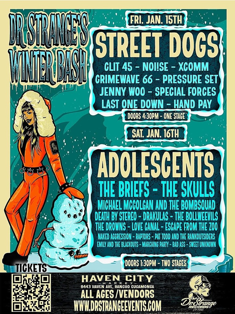 DR STRANGE'S WINTER BASH COMPLETE SETLIST PLAYLIST