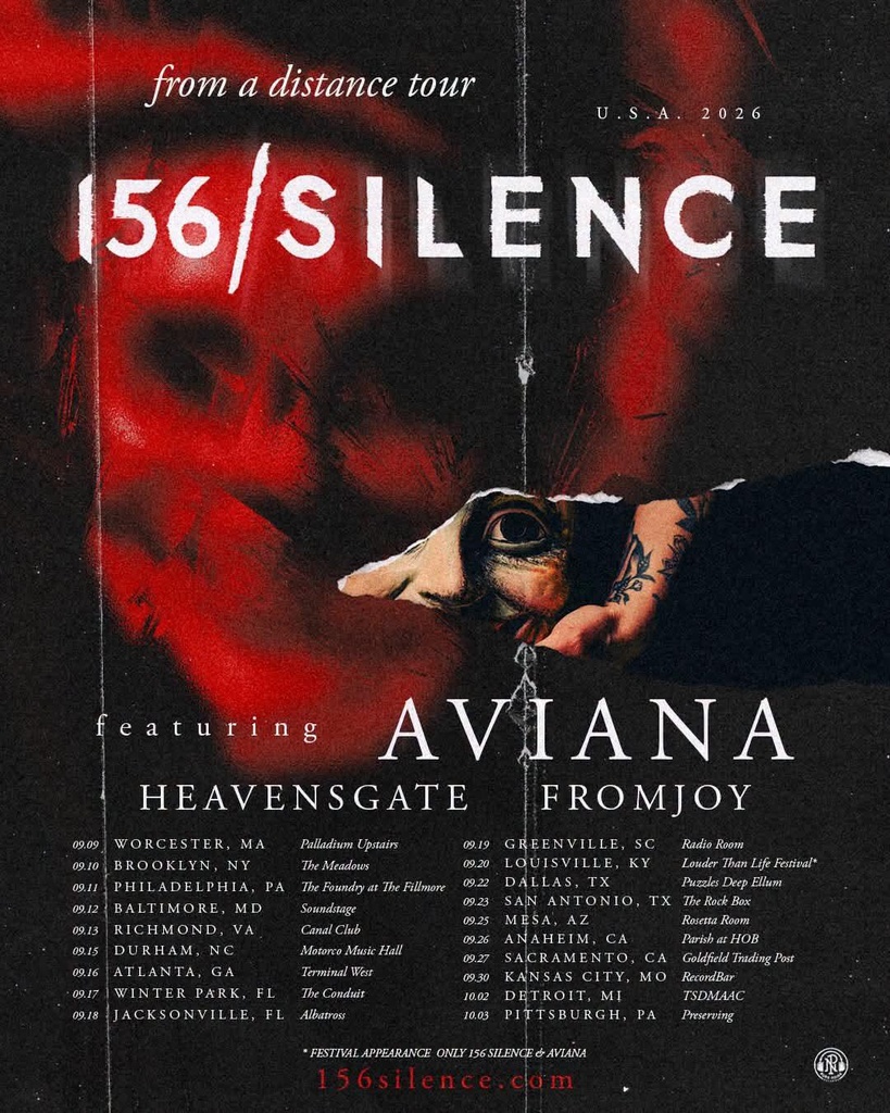 156/SILENCE FROM A DISTANCE TOUR U.S.A. 2026 SETLIST PLAYLIST