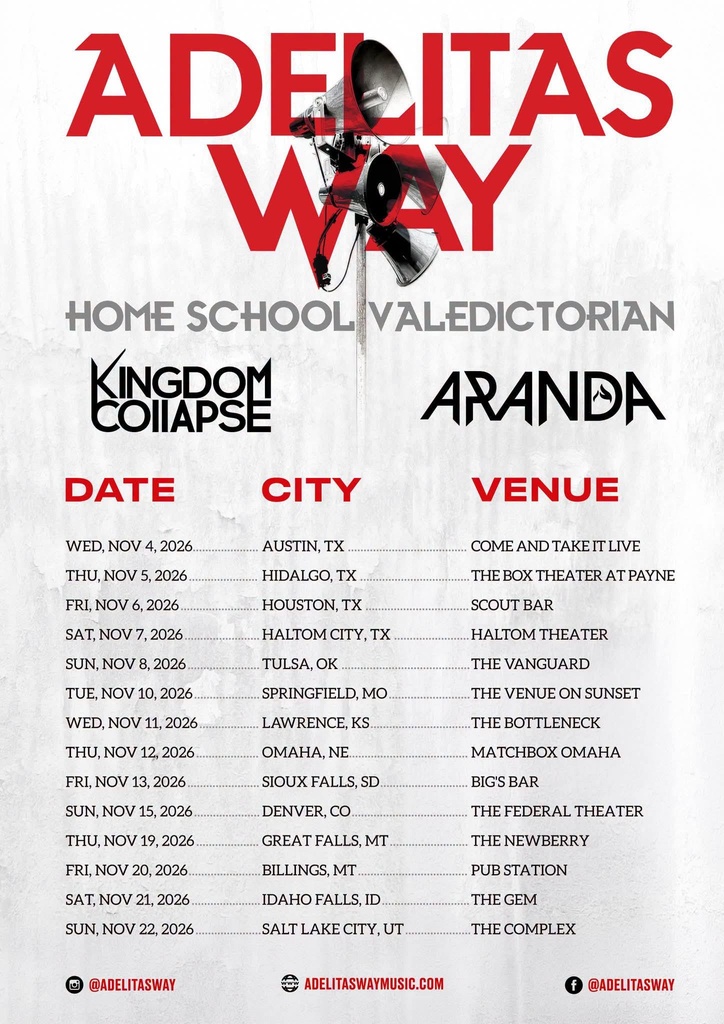 ADELITAS WAY HOME SCHOOL VALEDICTORIAN US 2026 SETLIST PLAYLIST