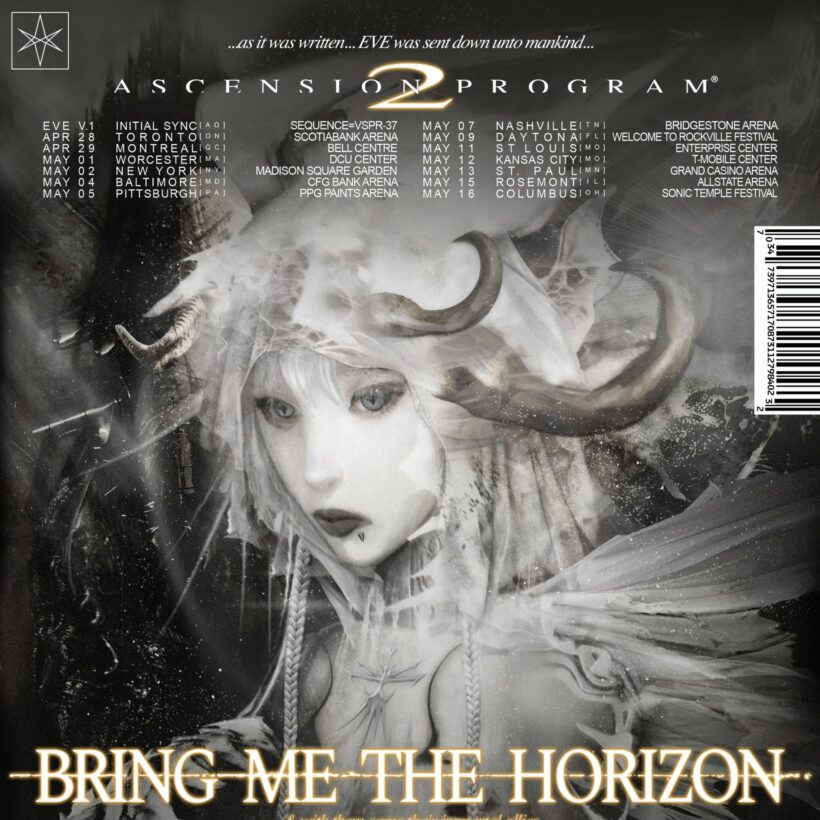 BRING ME THE HORIZON Ascension Program 2 Spring 2026 Tour Setlist Playlist