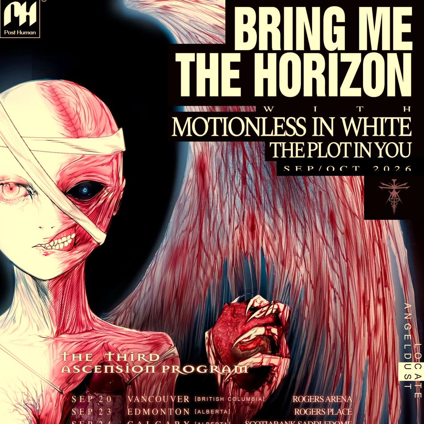 BRING ME THE HORIZON The Third Ascension Program N. America Tour 2026 Setlist Playlist