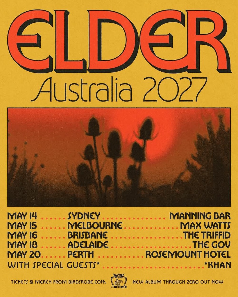 ELDER AUSTRALIA 2027 SETLIST PLAYLIST