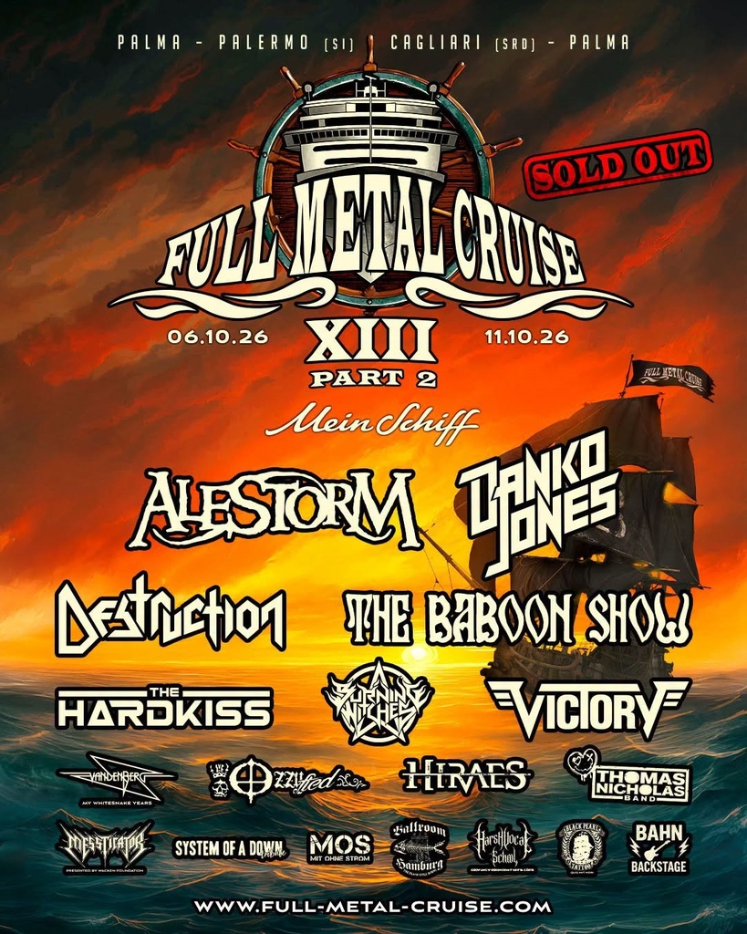 FULL METAL CRUISE XIII PART 2 2026 COMPLETE SETLIST PLAYLIST