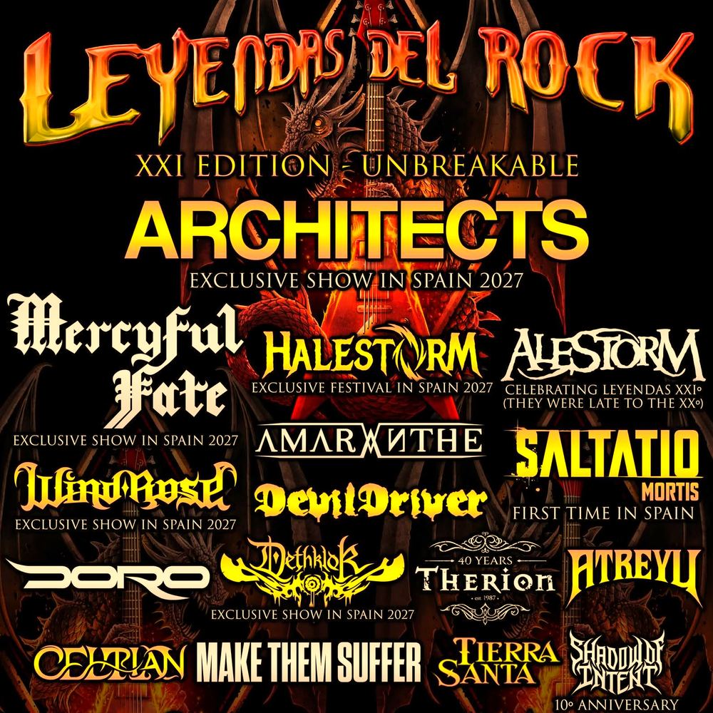 LEYENDAS DEL ROCK 2027 COMPLETE SETLIST PLAYLIST