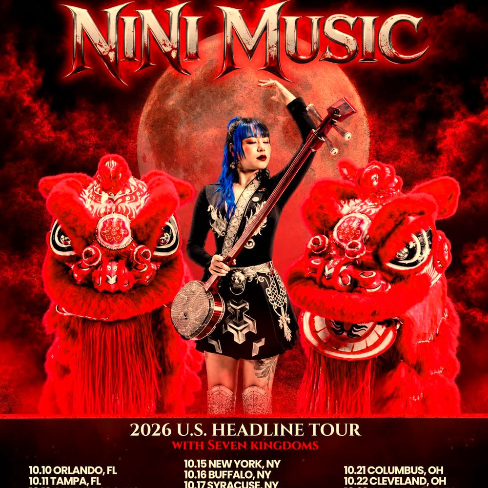 NINI MUSIC U.S. / NORTH AMERICAN 2026 SETLIST PLAYLIST