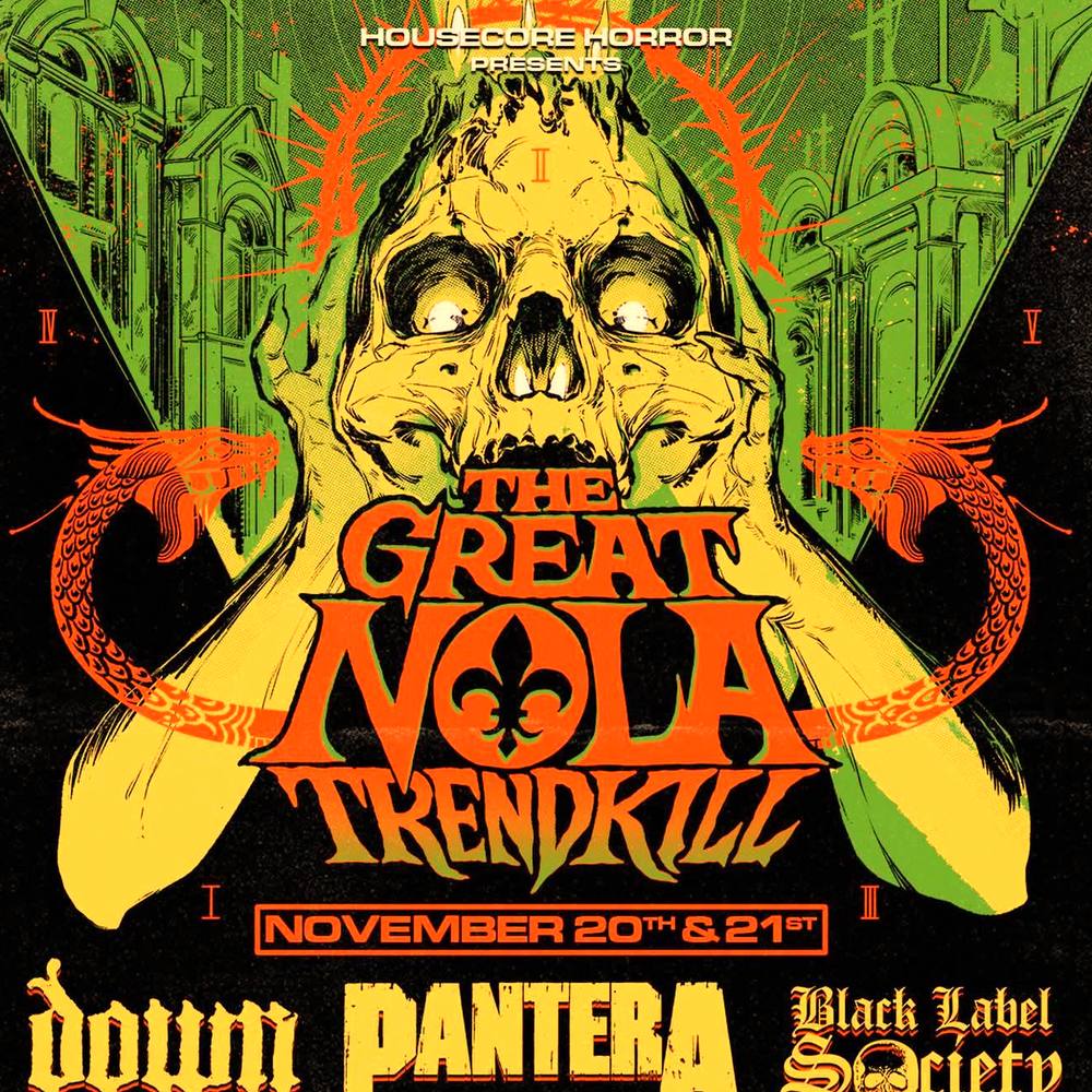 PANTERA - THE GREAT NOLA TRENDKILL SETLIST PLAYLIST