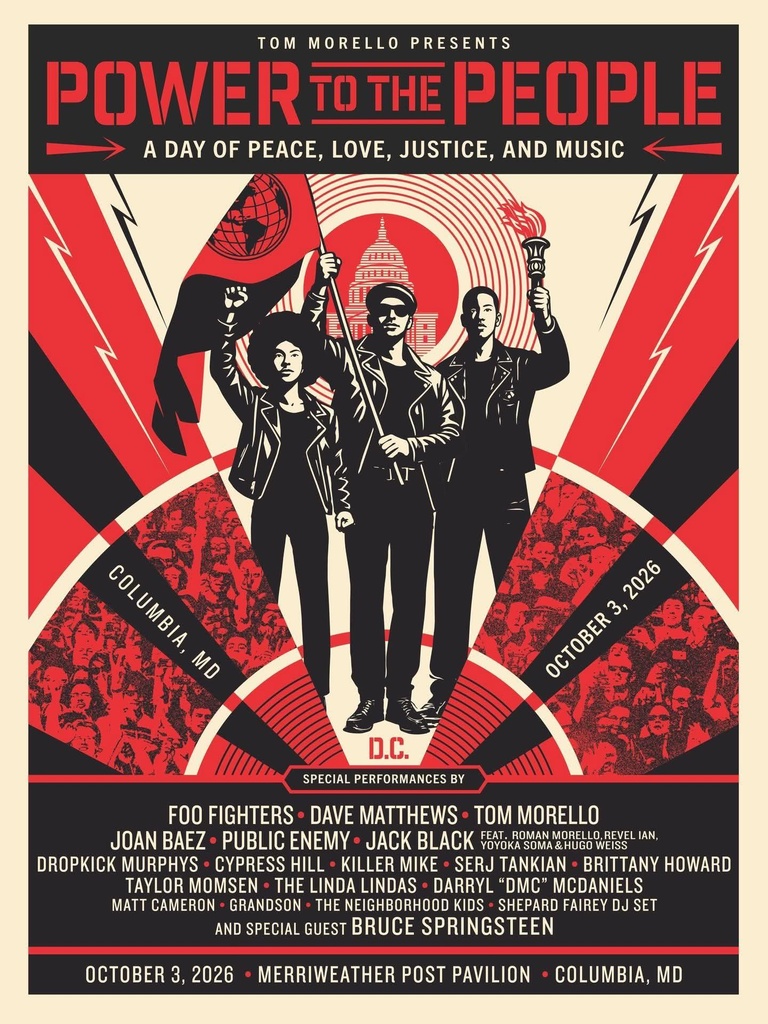 POWER TO THE PEOPLE 2026 COMPLETE SETLIST PLAYLIST