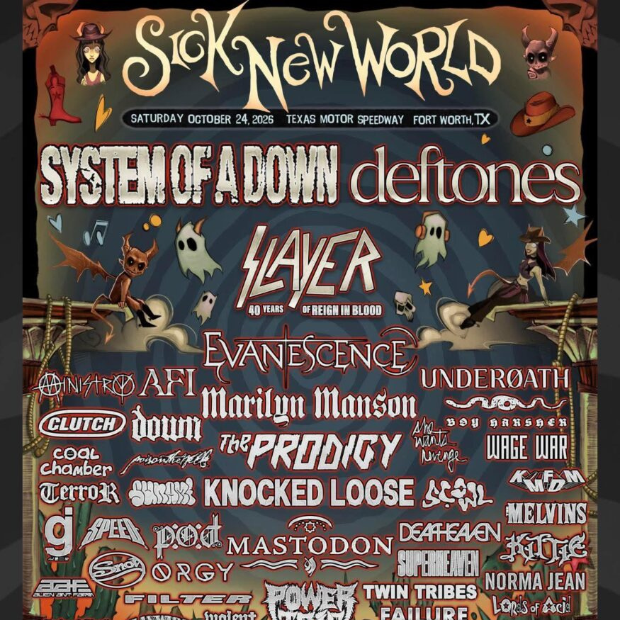 SICK NEW WORLD Texas 2026 COMPLETE SETLIST PLAYLIST