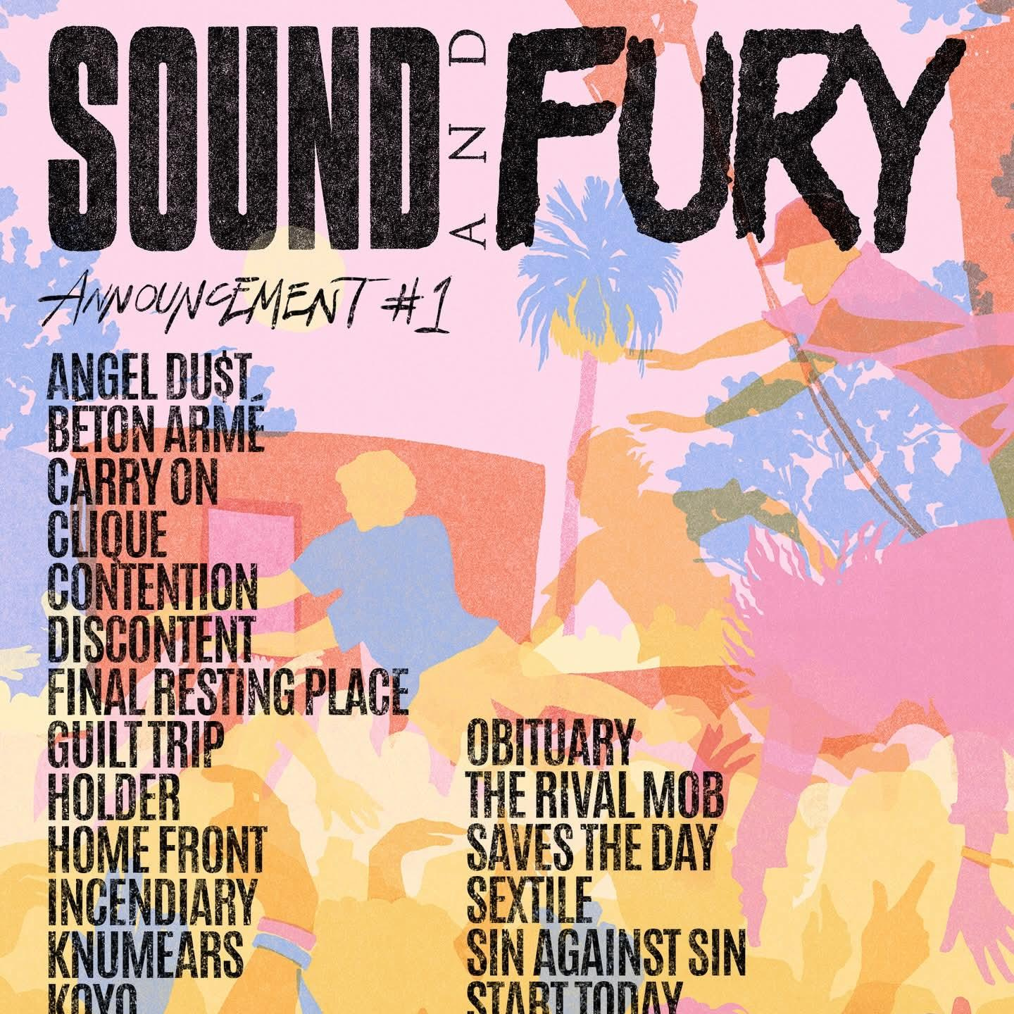 SOUND AND FURY 2026 ANNOUNCEMENT #1 SETLIST PLAYLIST