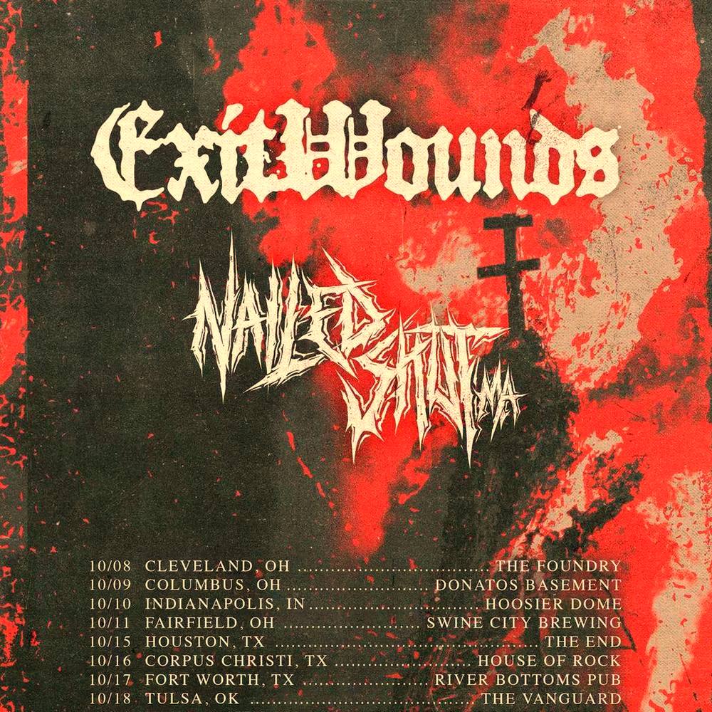 EXIT WOUNDS & NAILED SHUT US 2026 TOUR SETLIST PLAYLIST