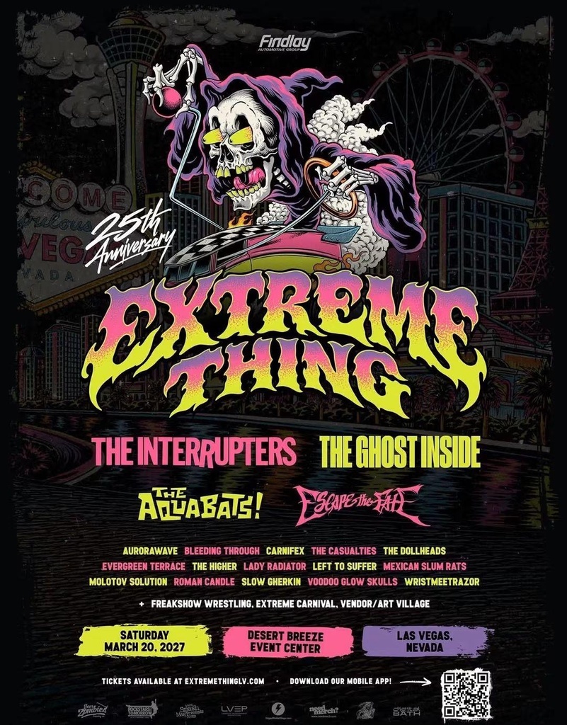 EXTREME THING AT DESERT BREEZE EVENT CENTER, 03-20-2027 SETLIST PLAYLIST