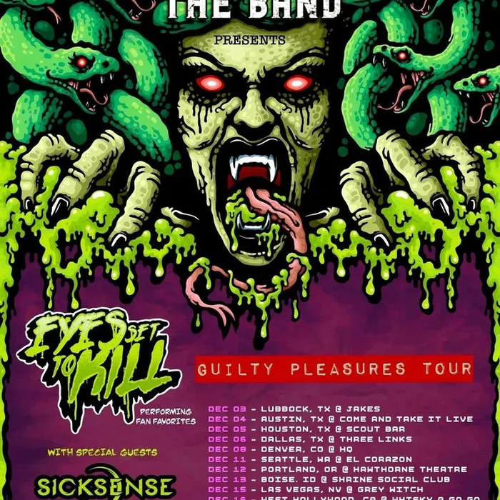 EYES SET TO KILL GUILTY PLEASURES TOUR US 2026 SETLIST PLAYLIST