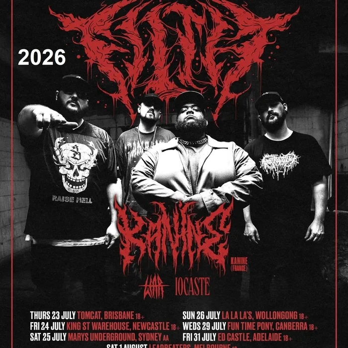 FILTH FILTH AUSTRALIA TOUR 2026 SETLIST PLAYLIST