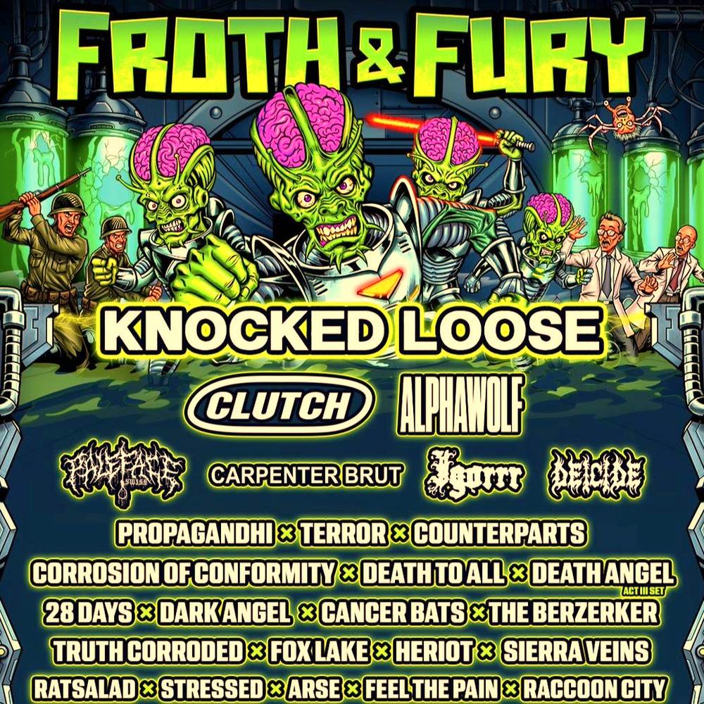 FROTH & FURY COMPLETE SETLIST PLAYLIST