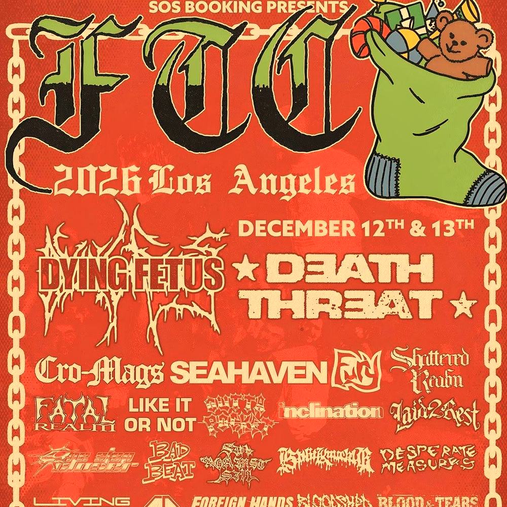 FTC 2026 LOS ANGELES AT BELASCO DEC. 12TH & 13TH SETLIST PLAYLIST