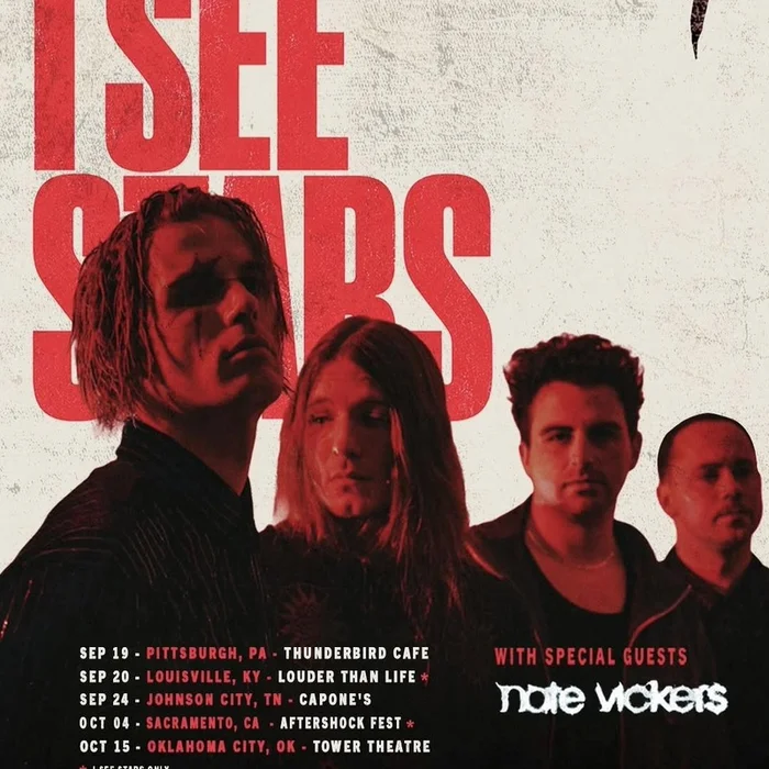 I SEE STARS US 2026 SETLIST PLAYLIST