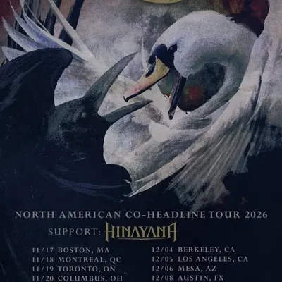 INSOMNIUM & AMORPHIS NORTH AMERICAN CO-HEADLINE TOUR 2026 SETLIST PLAYLIST