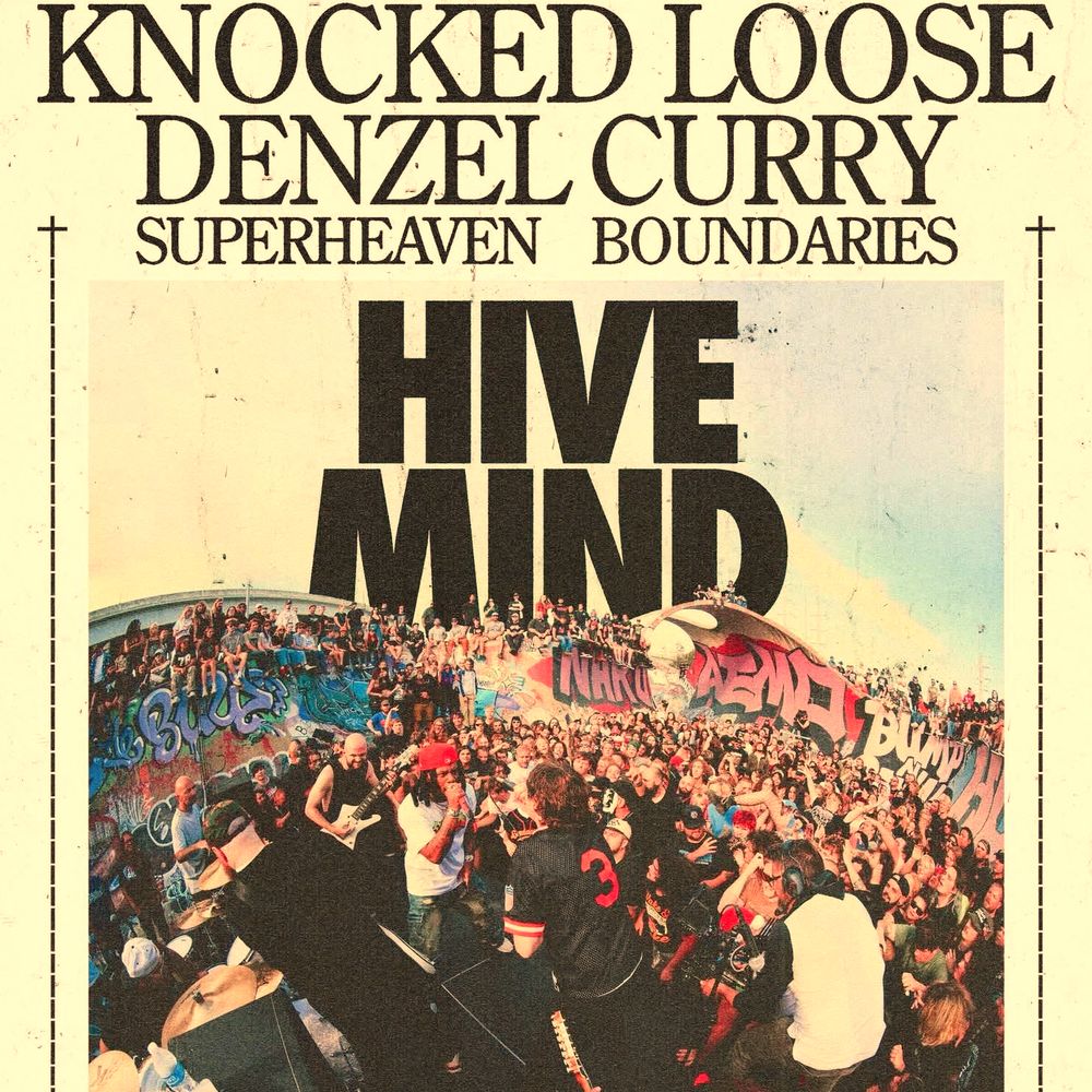 KNOCKED LOOSE & DENZEL CURRY HIVE MIND NORTH AMERICAN TOUR 2026 Setlist Playlist