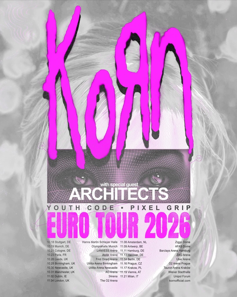 KORN EURO TOUR 2026 SETLIST PLAYLIST