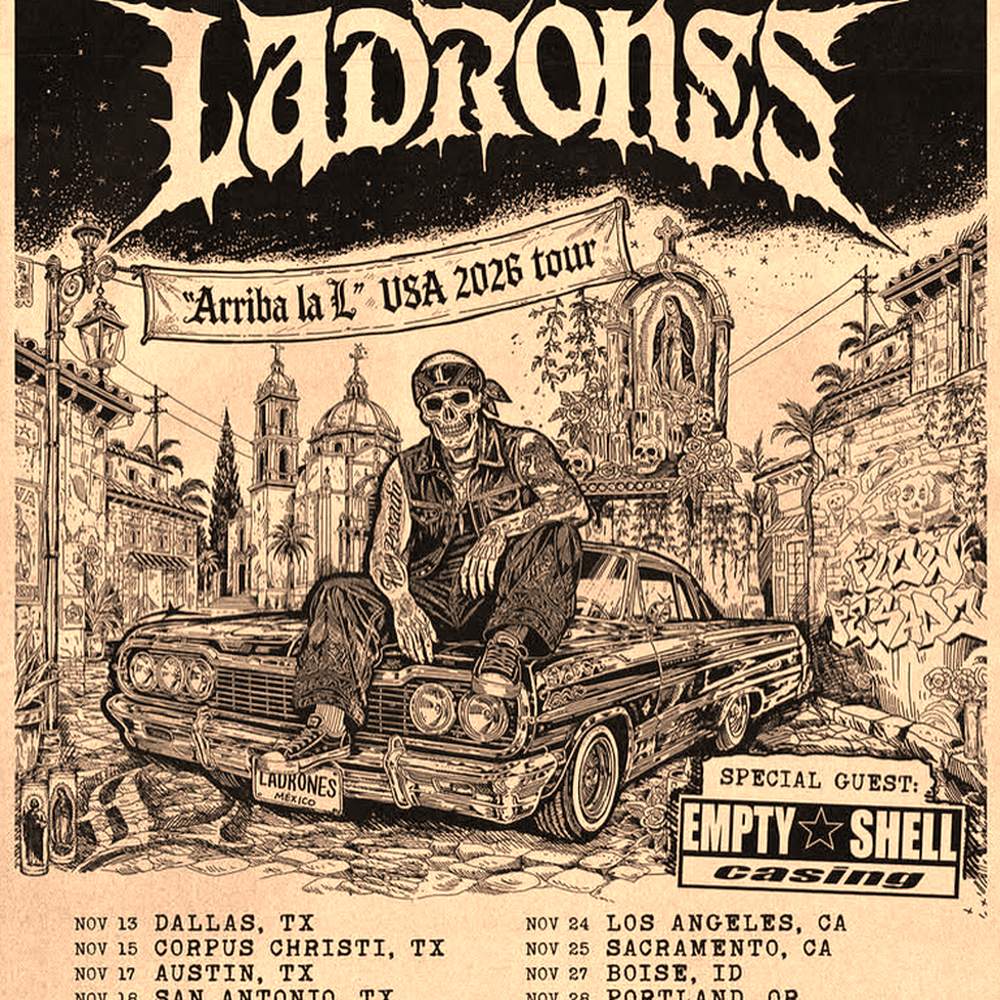 LADRONES ARRIBA LA L USA 2026 SETLIST PLAYLIST