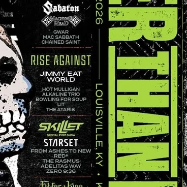 LOUDER THAN LIFE 2026 THURSDAY SETLIST PLAYLIST