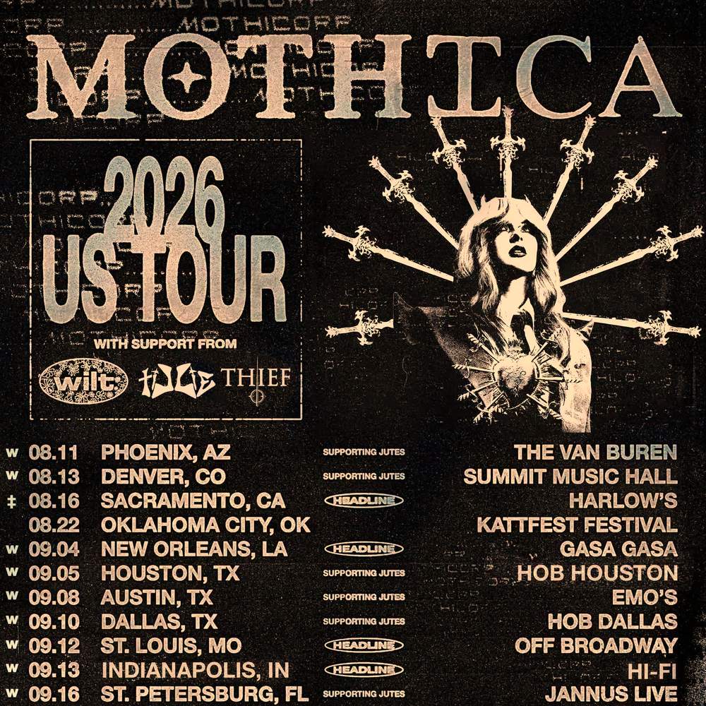 MOTHICA US TOUR 2026 Setlist Playlist