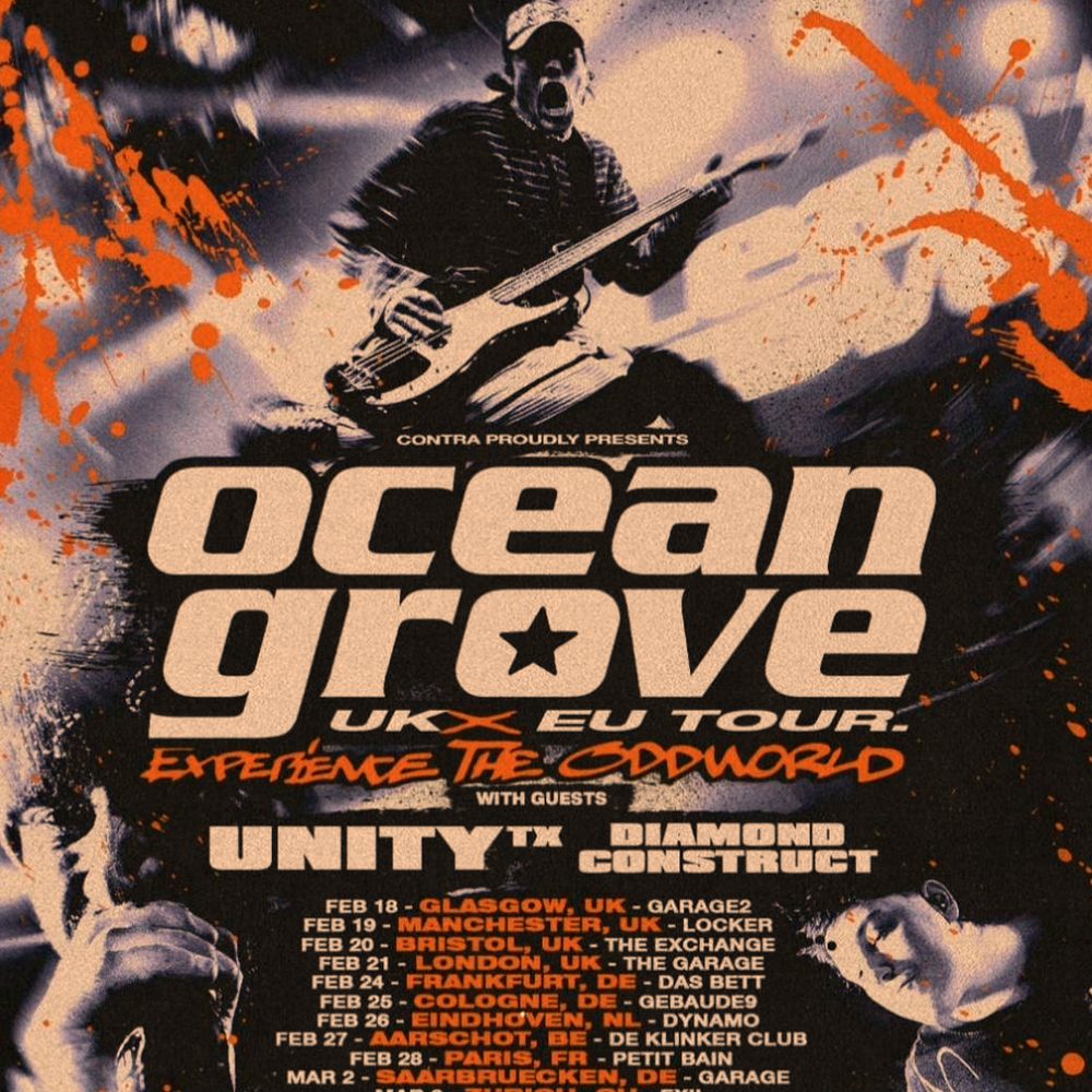 OCEAN GROVE UK X EU TOUR. EXPERIENCE THE ODDWORLD 2027 SETLIST PLAYLIST