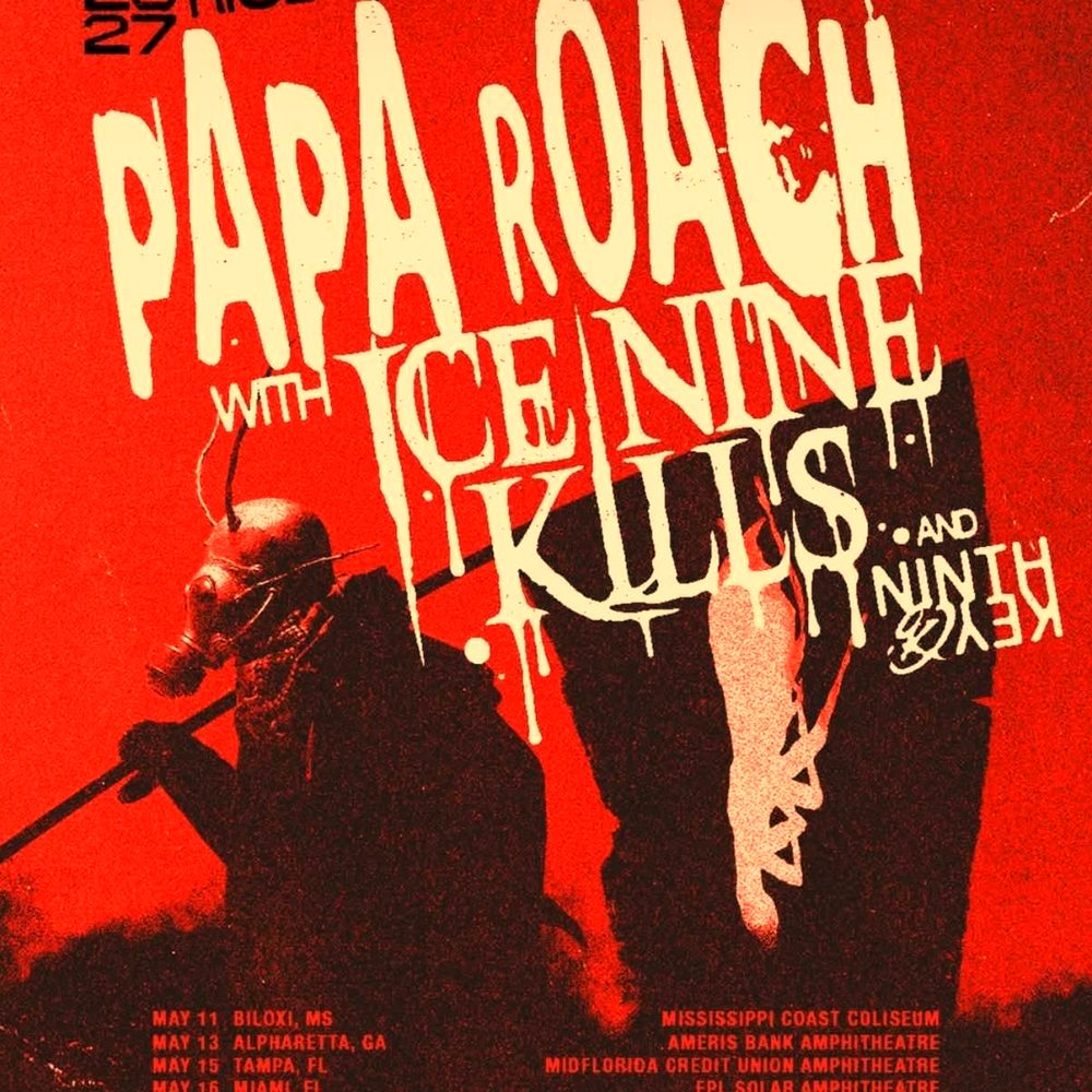 PAPA ROACH / ICE NINE KILLS US TOUR 2027 SETLIST PLAYLIST