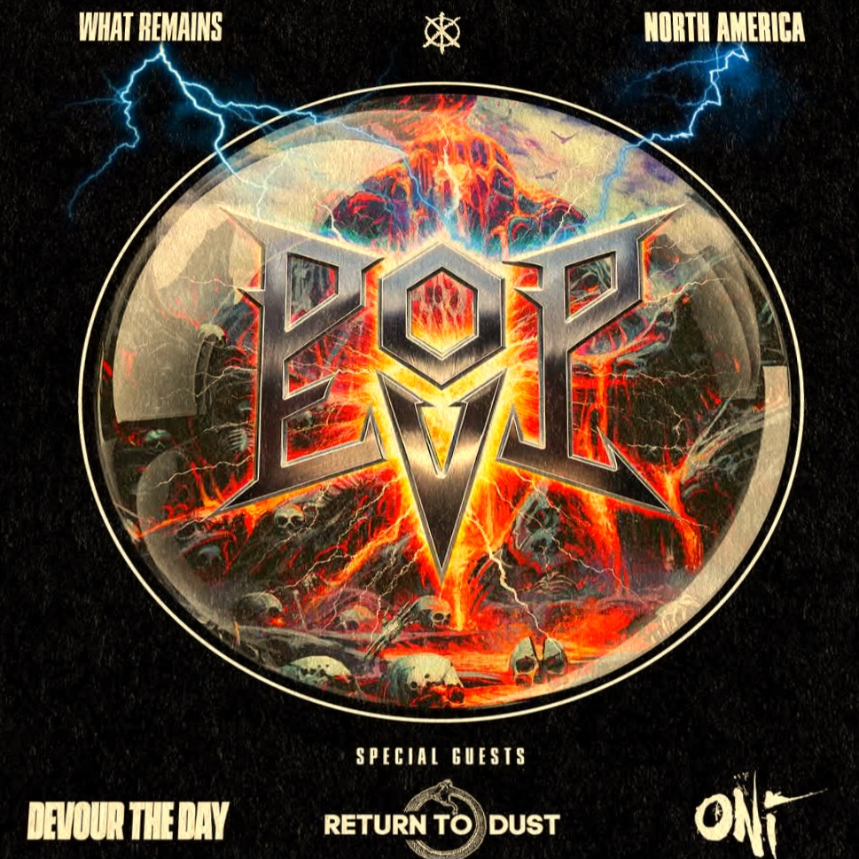 POP EVIL What Remains North America 2025 Tour Setlist Playlist