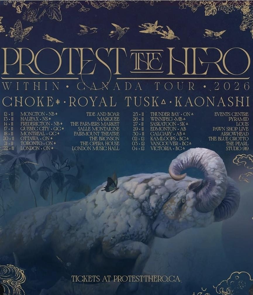 PROTEST THE HERO WITHIN CANADA TOUR 2026 SETLIST PLAYLIST