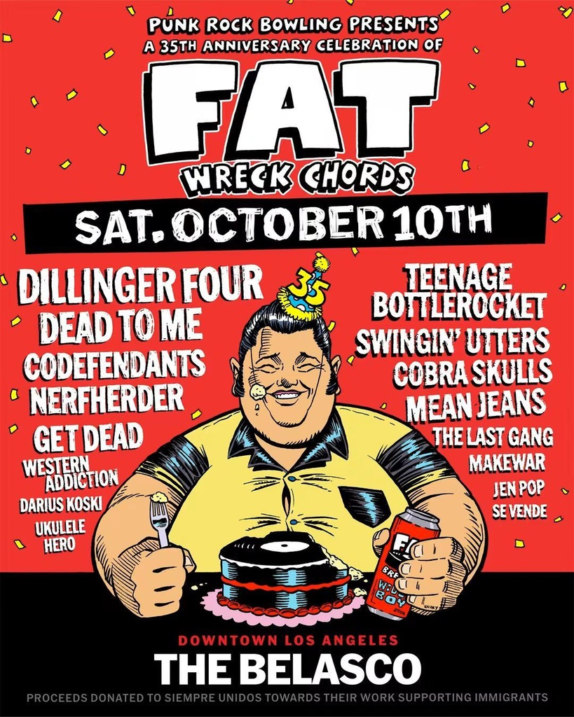 PUNK ROCK BOWLING & FAT WRECK CHORDS AT THE BELASCO SETLIST PLAYLIST