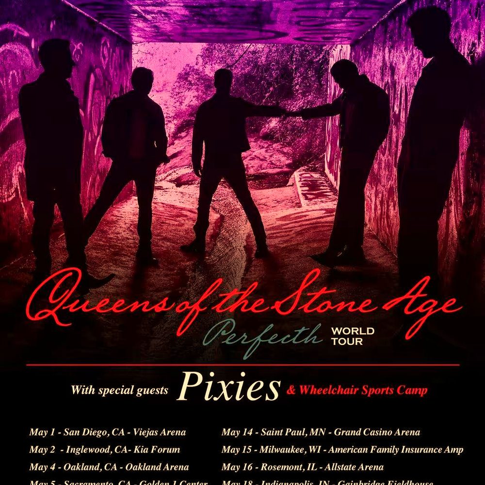 QUEENS OF THE STONE AGE PERFECTH WORLD TOUR 2027 SETLIST PLAYLIST