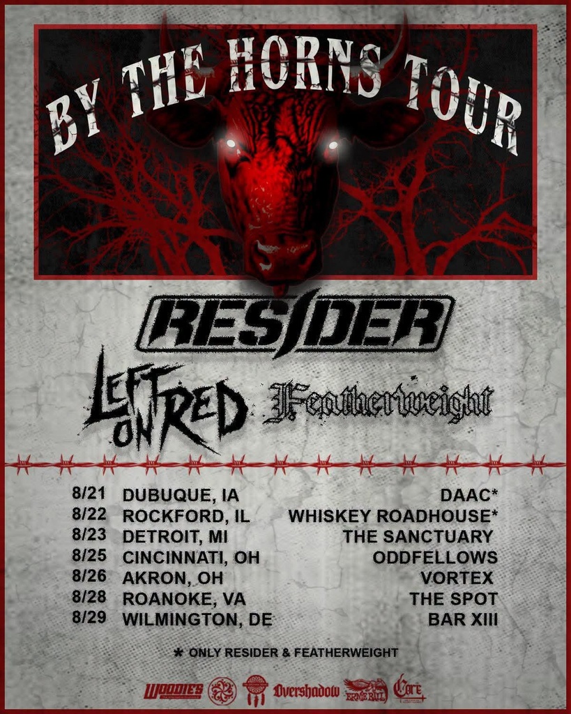 RESIDER BY THE HORNS TOUR US 2026 Setlist Playlist