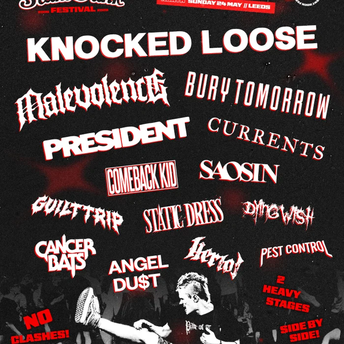 SLAM DUNK 2026 HEAVY STAGES SETLIST PLAYLIST