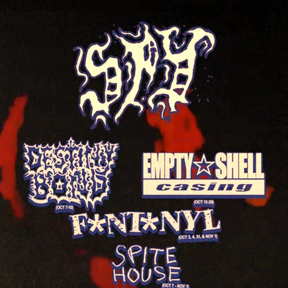 SPY N. AMERICA 2026 SETLIST PLAYLIST