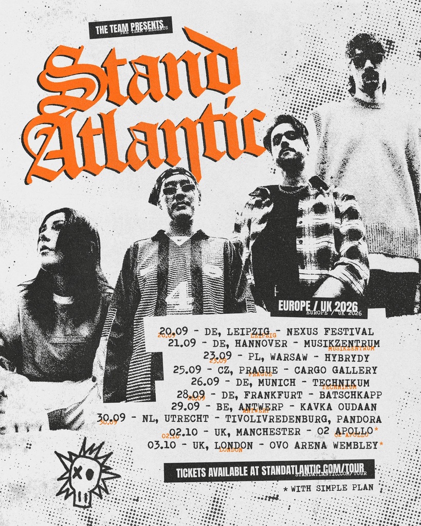 STAND ATLANTIC EUROPE / UK 2026 Setlist Playlist
