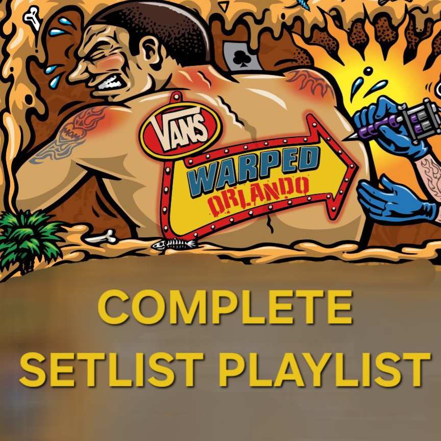 WARPED TOUR 2025 ORLANDO COMPLETE SETLIST PLAYLIST