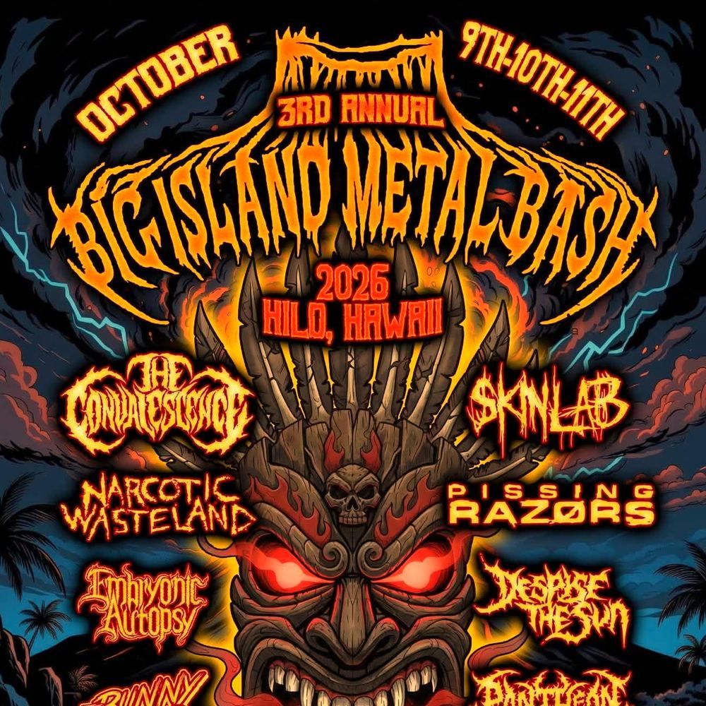 3RD ANNUAL BIG ISLAND METAL BASH 2026 Complete GetReady Setlist Playlist