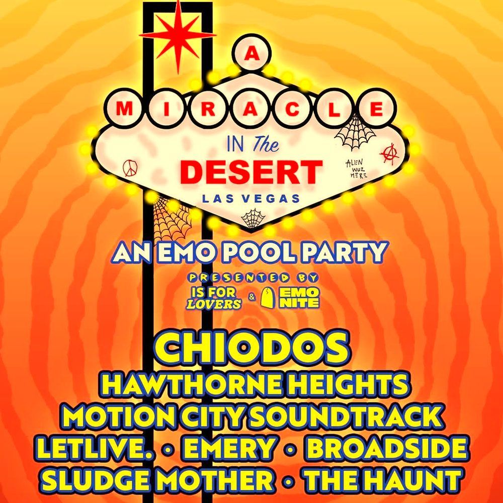 A MIRACLE IN THE DESERT / EMO POOL PARTY 2026 COMPLETE SETLIST PLAYLIST