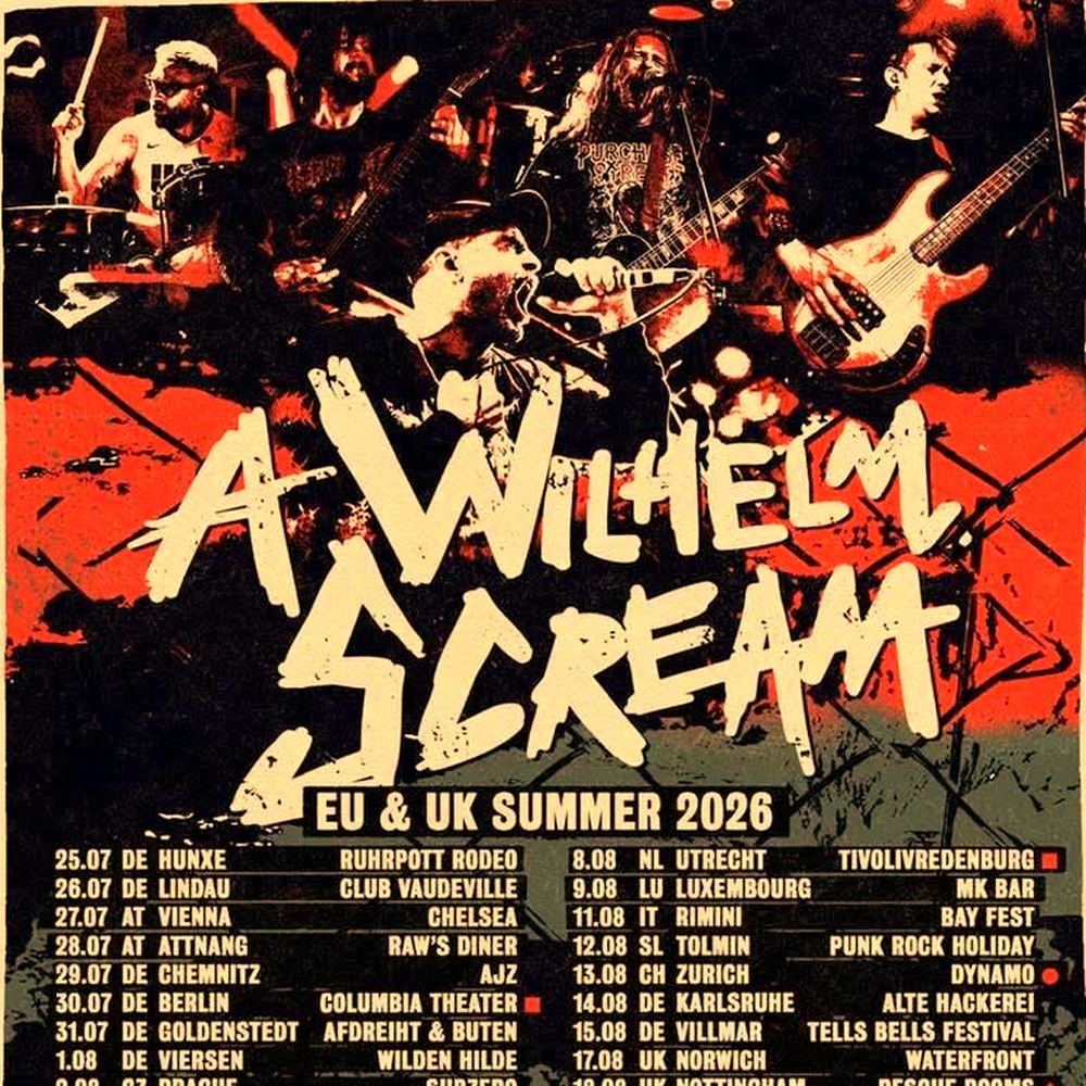 A WILHELM SCREAM EU & UK SUMMER 2026 Setlist Playlist