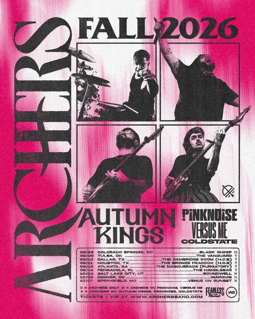 ARCHERS FALL 2026 US Setlist Playlist